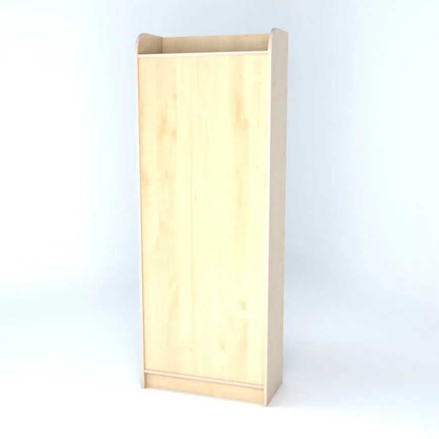 Library Blanking Unit In Maple