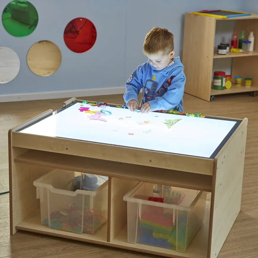 Lightbox Wooden Play Table
