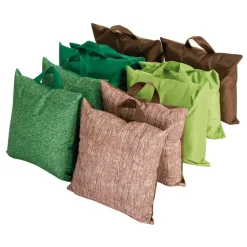 Lightweight Assorted Nature Print Cushions 10pk
