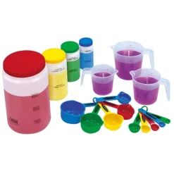 Liquid Volume Measure Set for Messy Maths 17pcs