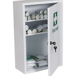 Lockable Wall Mounted First Aid Cabinet