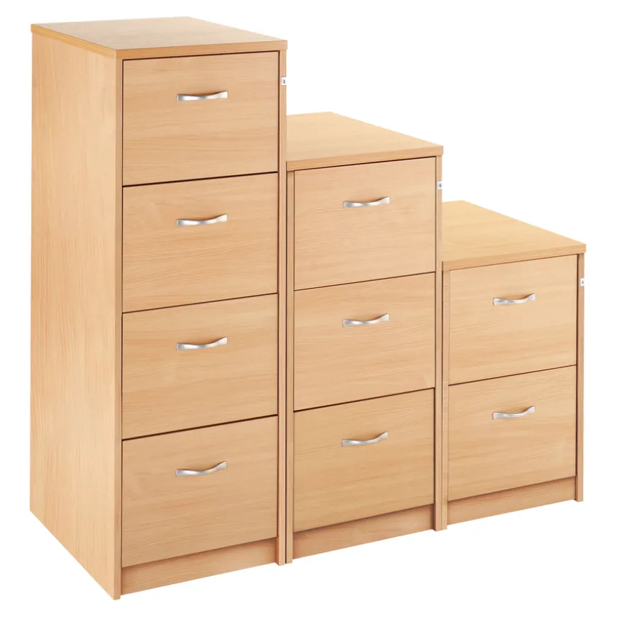 Lockable Wooden Filing Cabinets