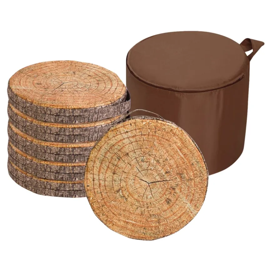 Log Carry Cushions 6pk