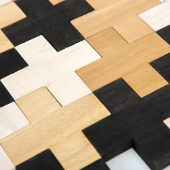 Loose Parts Wooden Crosses Set 45pcs