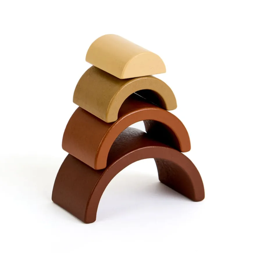 Loose Parts Wooden Tonal Shades Collection