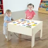 Low Level Toddler Light Box Table H50 x W75 x L75cm