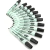 Luxor ECO Whiteboard Markers Black 12pk