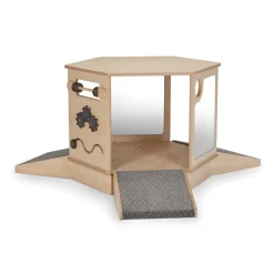 Magical Mirror Den with Ramps and Sensory Cushion