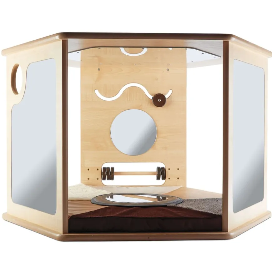 Magical Mirror Den with Ramps and Sensory Cushion