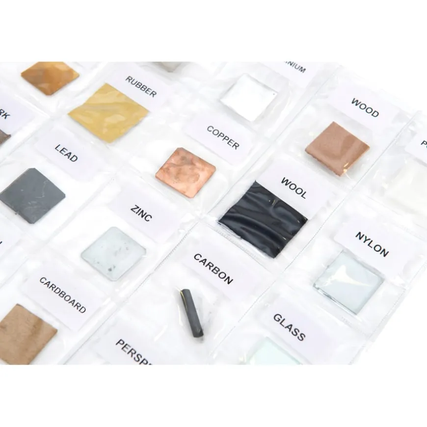 Magnetic and Non Magnetic Materials Samples 20pk