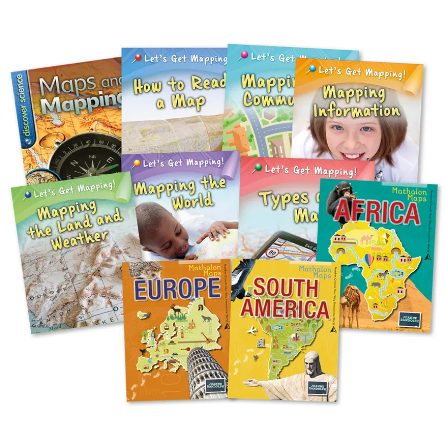 Mapping Skills Books 10pk