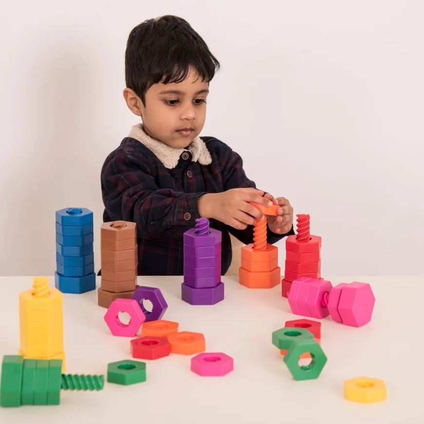 Maths Activity Nut and Bolt Set