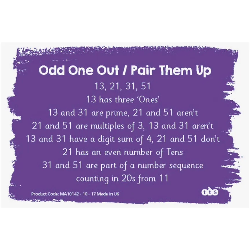 Maths Reasoning Activity Cards Year 5 81pk