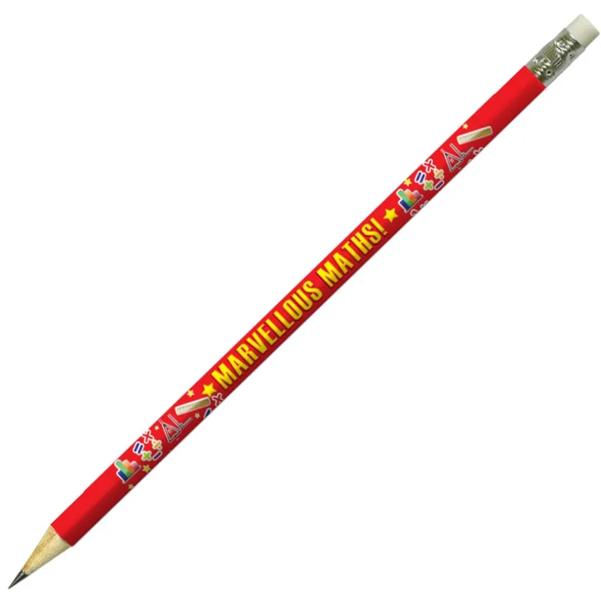 Maths Reward Pencils 36pk