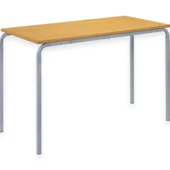 MDF Edge Crushbent Rectangle Table 120x60cm