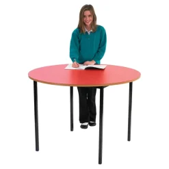 MDF Edge Welded Frame Circular Table
