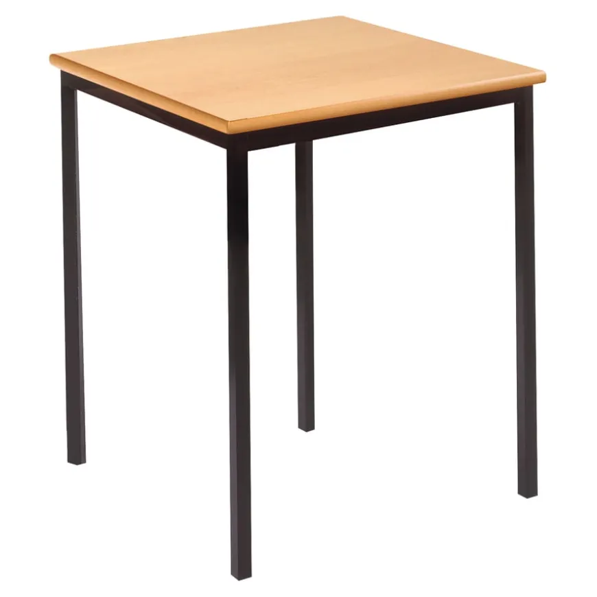 MDF Edge Welded Frame Square Table 60x60cm