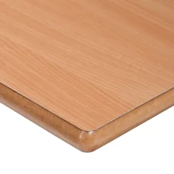 MDF Edge Weld Frame Rectangle Table 110x55cm