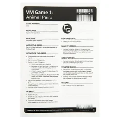 Memory Fix Games & Activity Kit