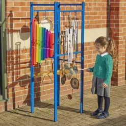 MES Outdoor Music Frame and Instruments
