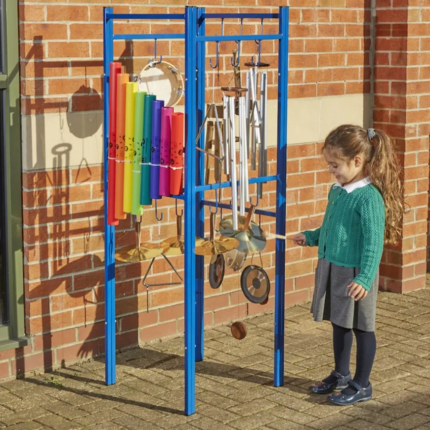 MES Outdoor Music Frame and Instruments