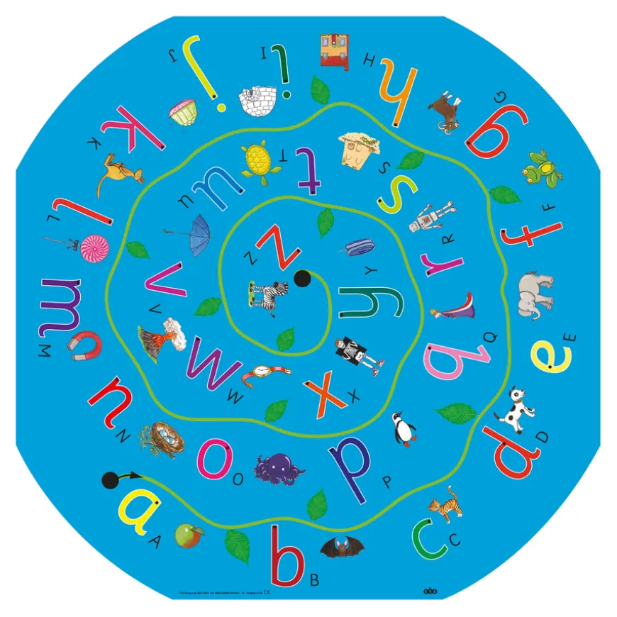 Messy Play Tuff Tray Alphabet Sorting Mat
