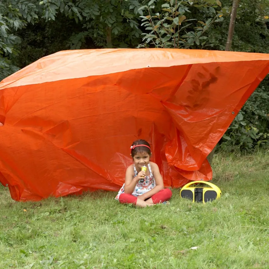 Messy Play Waterproof Tarpaulin Mats 3pk