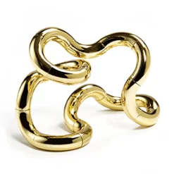 Metallic Smooth Tangle Fidget