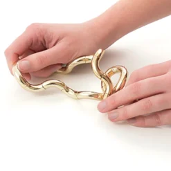 Metallic Smooth Tangle Fidget