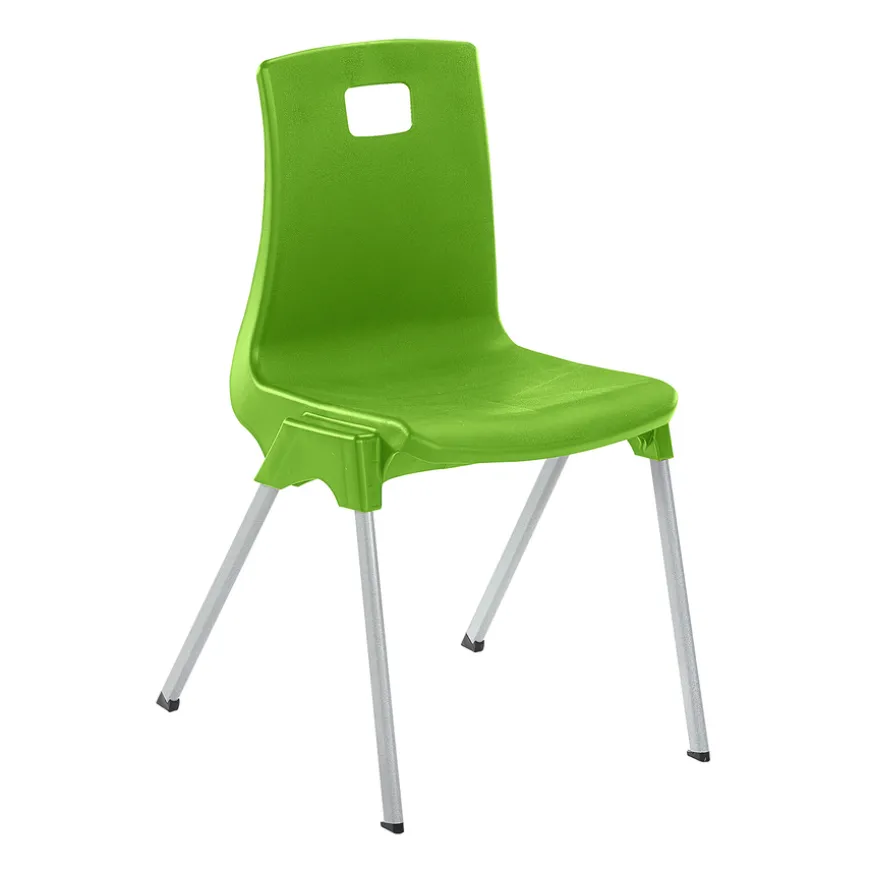 Metalliform ST Chair Seat height 260mm Soft Green
