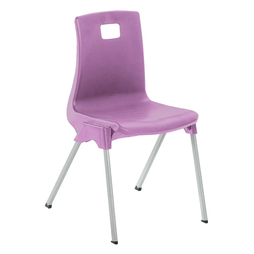 Metalliform ST Chair Seat height 260mm Lilac