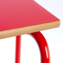 Metalliform Trapezoidal Coloured Frame Table