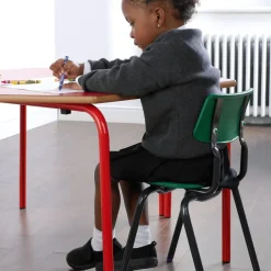 Metalliform Trapezoidal Coloured Frame Table