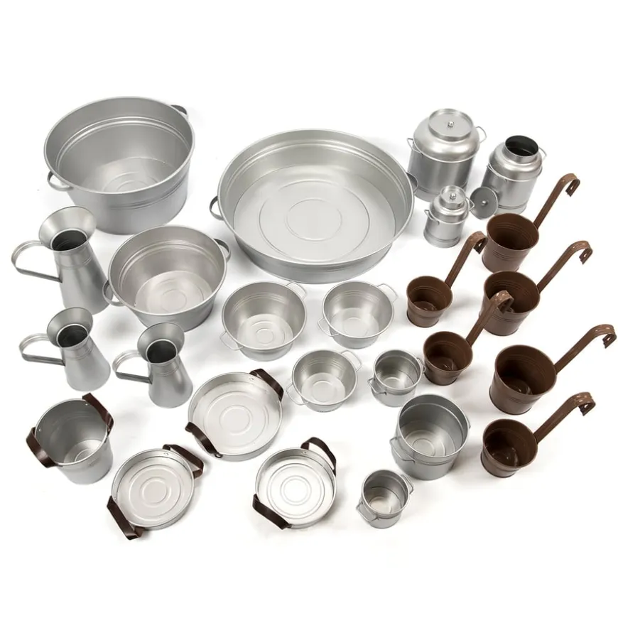 Metal Messy Play Set 25pk