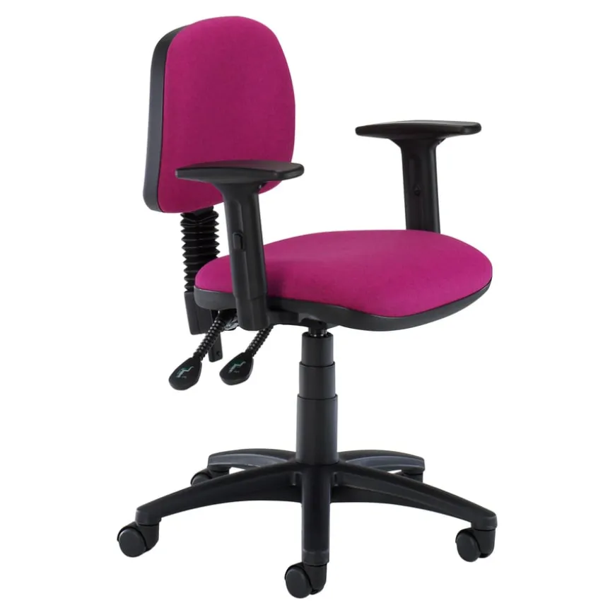 Mid Back Task Chair with Adjustable Arms