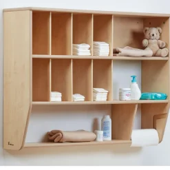 Millhouse Baby Changing Wall Storage Unit H818xW1106xD270mm