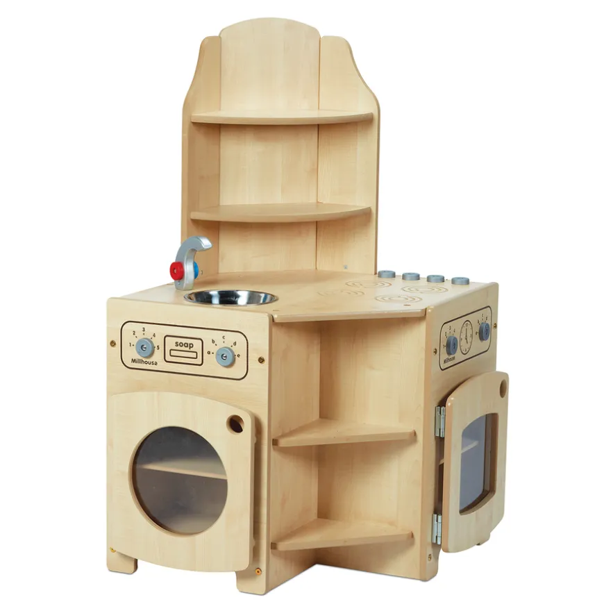 Millhouse Corner Kitchen H1080 x W690 x D690mm