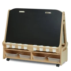 Millhouse Double Sided 2 in 1 Easel + Low Trolley (4 Child)