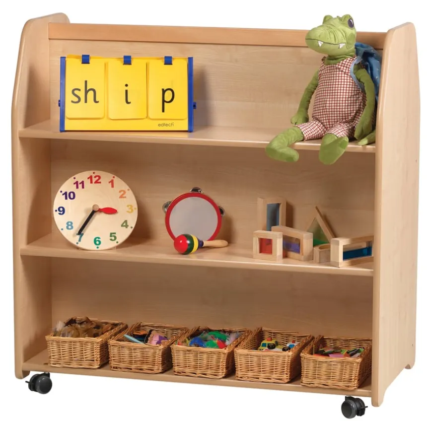 Millhouse Double-sided Storage Trolley with Shelving