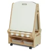 Millhouse Double-Sided Whiteboard Easel W/ Storage Trolley