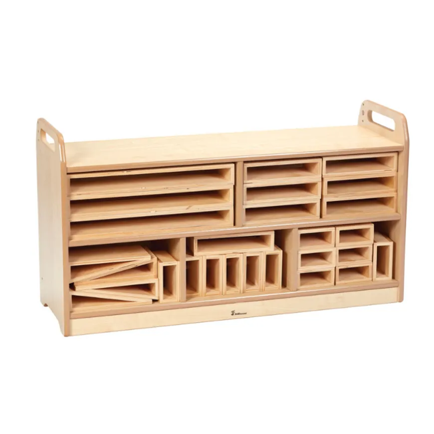 Millhouse Hollow Block Storage Unit with Back