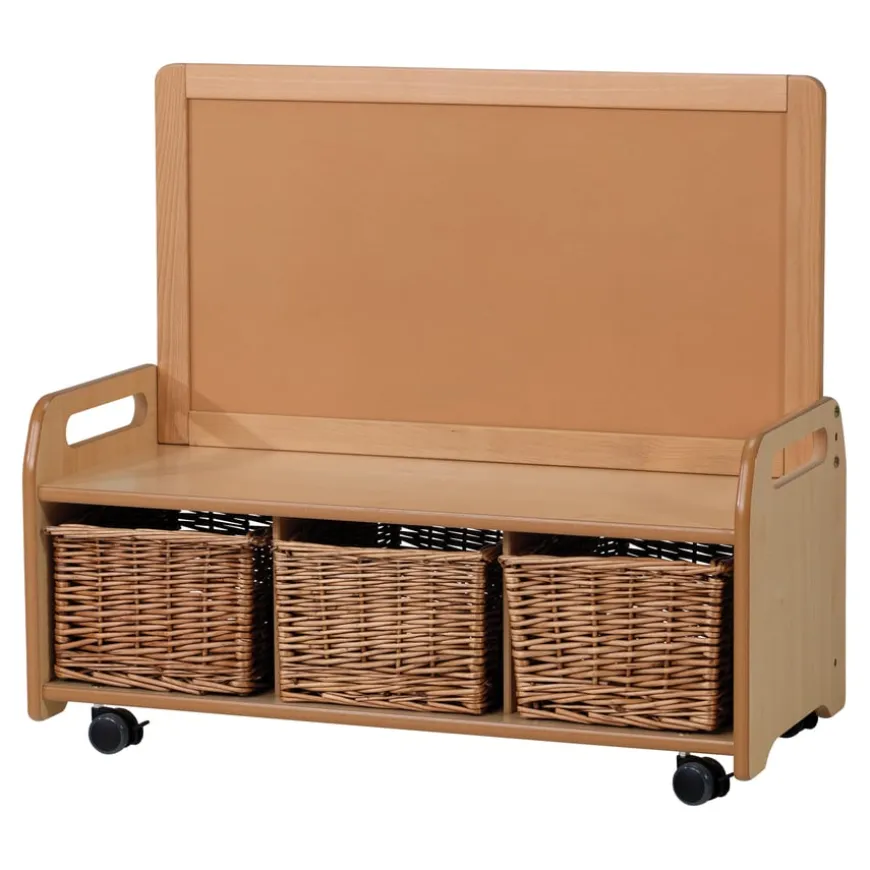Millhouse Low level Storage W/ Display Board