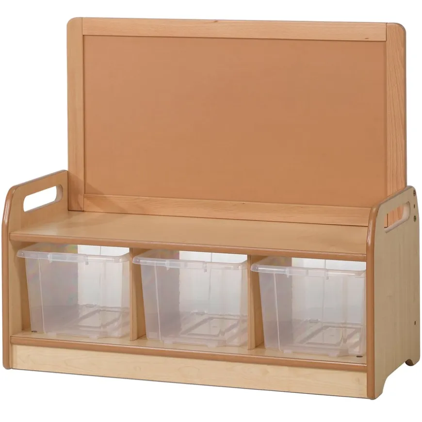 Millhouse Low Storage Unit W/ Display Board