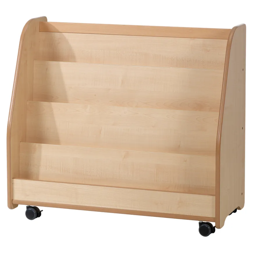 Millhouse Mobile Book Display Storage H800 x W900 x D400mm