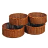 Millhouse Set of 4 Round Baskets