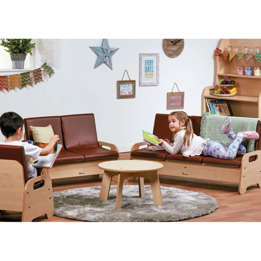 Millhouse Small Round Wooden Table