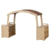 Millhouse Tall Den Cave Set with Taupe Roof