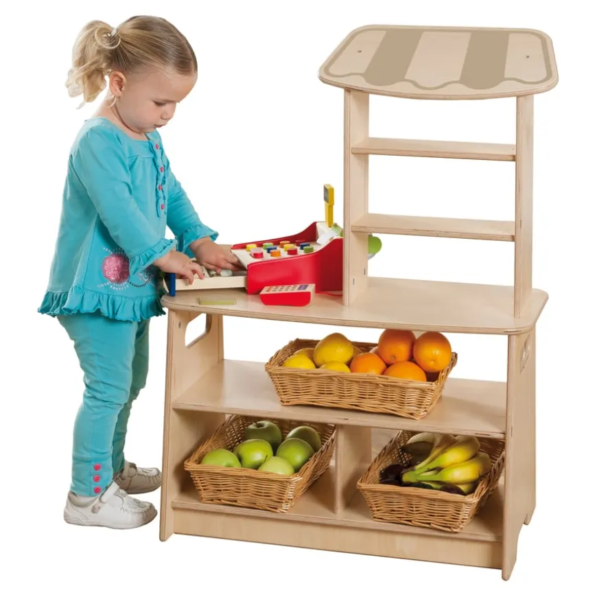 Millhouse Wooden Toddler Market Stall