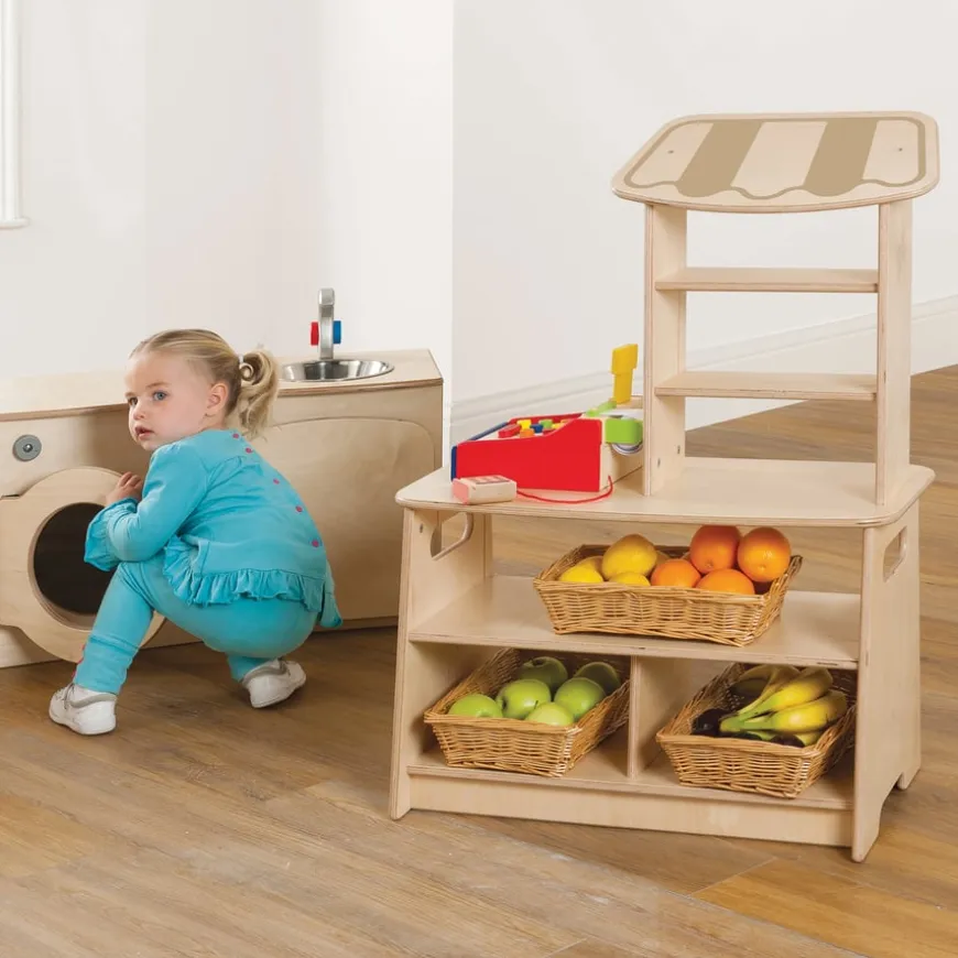 Millhouse Wooden Toddler Market Stall
