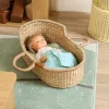 Miniland Role Play Baby Doll Seaweed Moses Basket